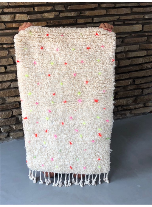 Beni Ouarain , Tapis 100% laine