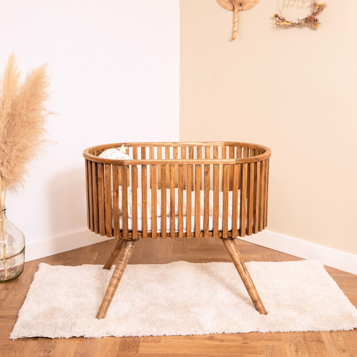 Berceau B b Moderne Bois Massif Saudara Collections