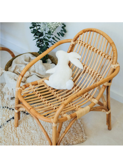 Fauteuil enfant en rotin naturel JUNE