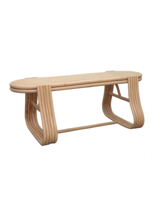 Banc rotin et cannage 120CM - GILI