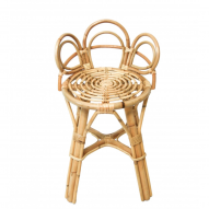 Tabouret enfant en rotin BALI