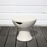 Table d’appoint Tadelaakt écru - PM - 32cm