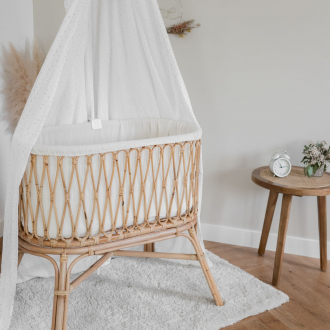 Habillage en gaze de coton pour Berceau Jahe