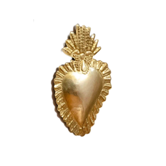 Ex-Voto coeur franges