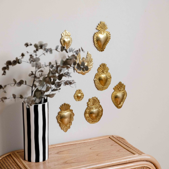 Ex-Voto coeur franges