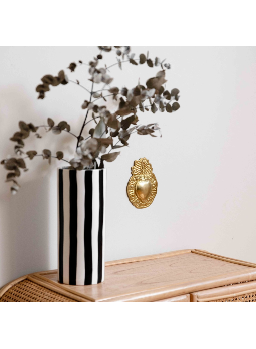 Ex-Voto laiton cœur pacha