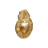 Ex-Voto laiton cœur pacha