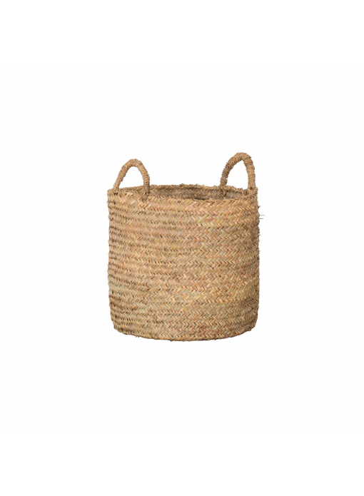 détourée panier jonc de mer 40x40