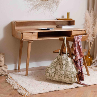 Cabas block print doublé-...