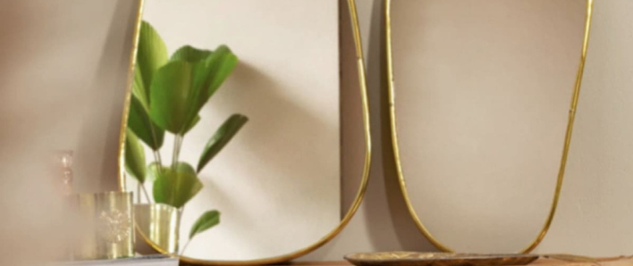 Tendance rentrée 2025 : l'objet phare, le miroir en rotin soleil