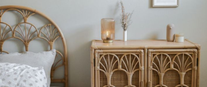 Créer une déco bohème chic avec rotin et cannage